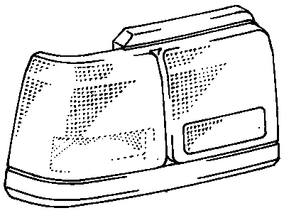 GM 94844249 Lens,Tail Lamp