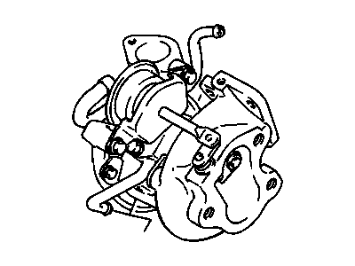 Chevrolet Sprint Turbocharger - 96055482