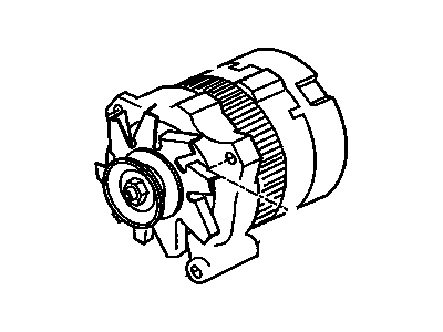 1991 Chevrolet Cavalier Alternator - 10463247