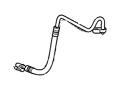 Saturn Aura Transmission Oil Cooler Hose - 20793280