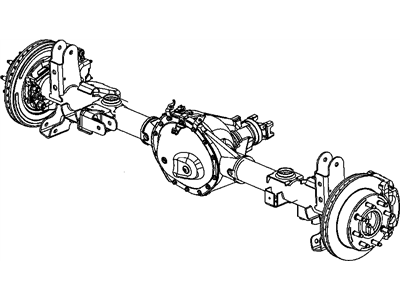 GM 25904964 Rear Axle Assembly (3.73 Ratio)