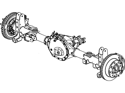 2009 Hummer H2 Axle Shaft - 25986995