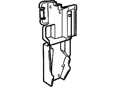 GM 92087693 Baffle, Radiator Air Side