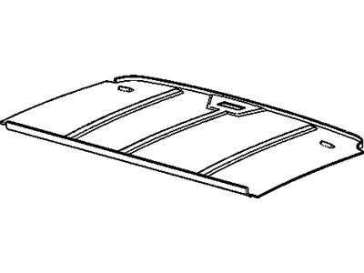 GM 12533701 SUNSHADE, Roof Panel