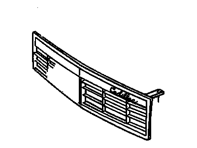 GM 25606727 Grille Assembly, Radiator