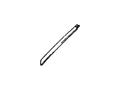 GM 15724146 Molding,Windshield Reveal