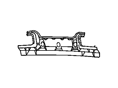 GM 20482234 Reinforcement, Rear End Panel Rear