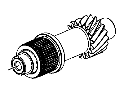 GM 24251662 Gear, Front Differential Drive Pinion