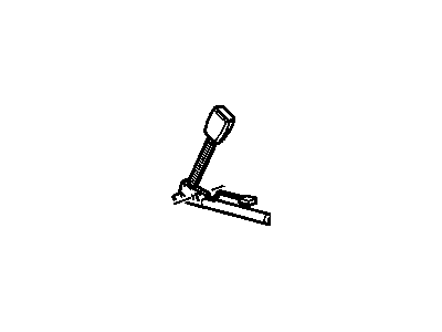 2005 Buick Allure Seat Belt - 89027027