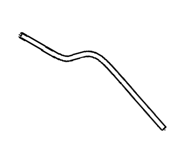 GM 25735464 Hose Assembly, Rear Axle Vent 25735464 GM Hose Assembly, Rear Axle Vent Illustration 1 of 1