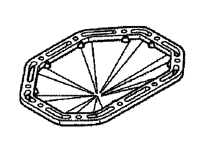 GM 90345226 Gasket,Front Differential Carrier Cover