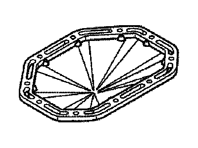 GM 90345227 Gasket, Differential Gear Dichtung, Ausgl