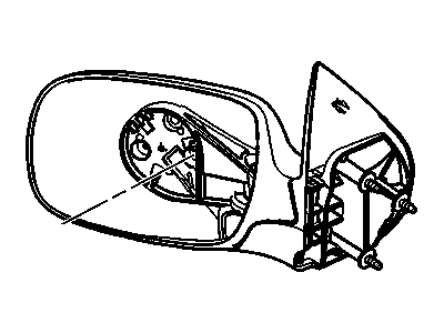 GM 15935752 Mirror,Outside Rear View