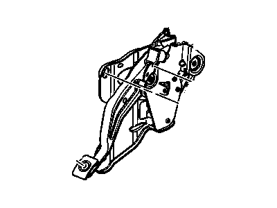 GM 20832044 Lever Assembly, Parking Brake