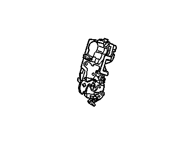 2002 Buick Park Avenue Door Latch Assembly - 16637843
