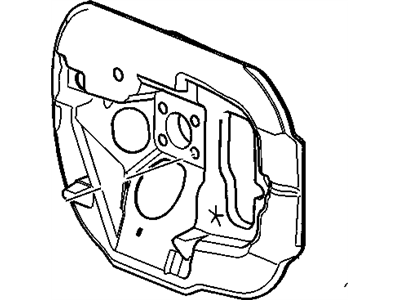 GM 15117334 Barrier, Quarter Inner Panel Rear Sound.