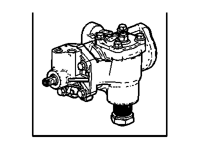 GM 23241867 Gear Assembly, Hydraulic Recirculating Ball Steering