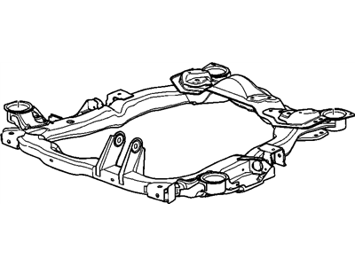 GM 25883537 Frame Assembly, Drivetrain & Front Suspension (W/ In