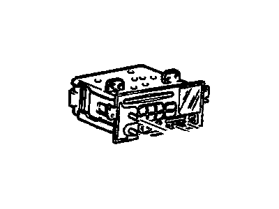 GM 16211095 Radio Assembly, Amplitude Modulation/Frequency Modulation Stereo & Compact Disc Player