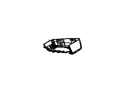 94701259 GM Cover,Inside Rear View Mirror Mount Plate Illustration 1 of 1