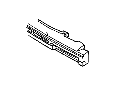 GM 22542456 Absorber, Front Bumper Fascia Energy