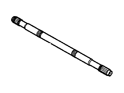 1999 Oldsmobile Intrigue Axle Shaft - 26054707