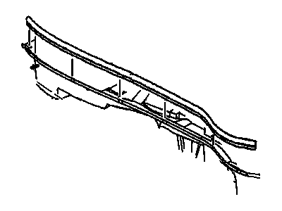 2002 Chevrolet Corvette Weather Strip - 10270455