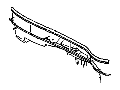 2003 Chevrolet Corvette Weather Strip - 10270455