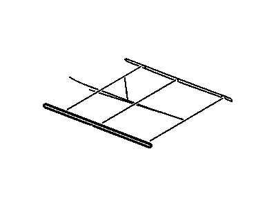 GM 88980756 Molding,Front Side Door Center