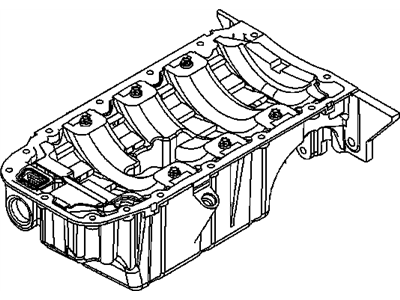 GM 55561654 Pan,Oil