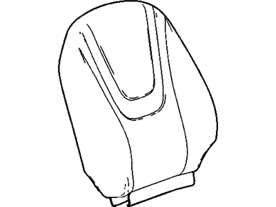 GM 22902912 Cover,Driver Seat Back