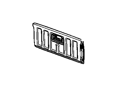 GM 19206604 Gate Asm,Pick Up Box End