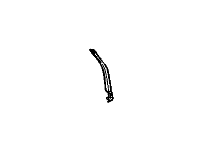 GM 25786770 Weatherstrip Assembly, Rear Side Door Rear Auxiliary