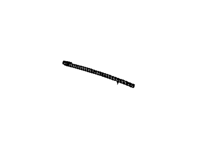 GM 25775652 Weatherstrip Assembly, Rear Side Door Front Auxiliary