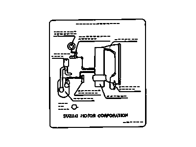 GM 30024009 Label, Vacuum Hose Routing