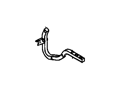 GM 94850389 HINGE, Rear Compartment Lid And End Gate