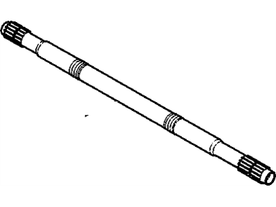 Pontiac Axle Shaft - 26059855