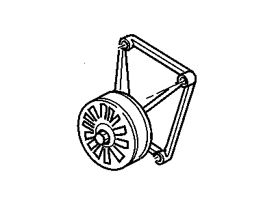 GM 10115875 Pulley Assembly, Belt Idler