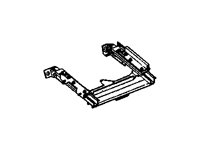 GM 12539604 TRACK, Rear Seat Adjuster/Recliner