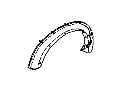 GM 15685156 Flare,Front Fender