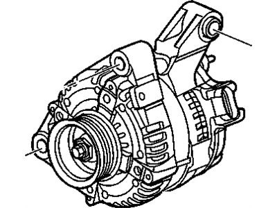 2005 Cadillac CTS Alternator - 84019562