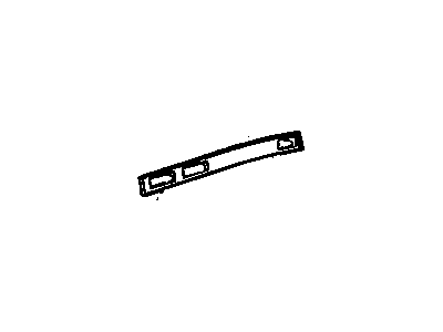GM 25525263 Plate Assembly, Instrument Panel Accessory Trim Right (Upper)
