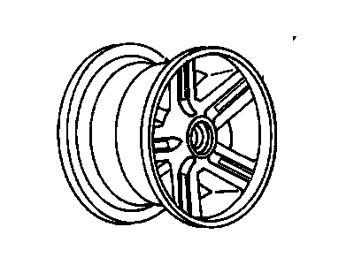 1990 Chevrolet Camaro Spare Wheel - 10121074