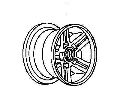 1990 Chevrolet Camaro Spare Wheel - 10121085