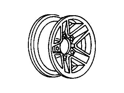 1991 Chevrolet Camaro Spare Wheel - 10174990