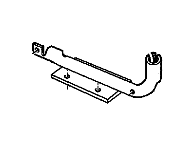 GM 15709544 Shield, Oxygen Sensor Wiring Harness *Marked Print