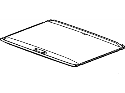 GM 15837588 Sunshade Asm,Sun Roof *Cashmere
