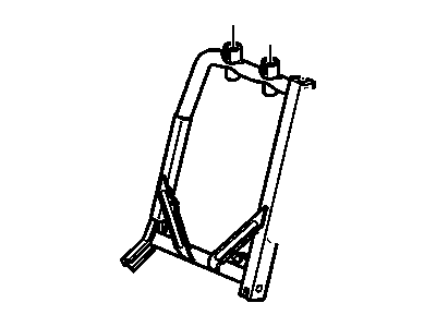 GM 88937786 Frame,Driver Seat Back Cushion