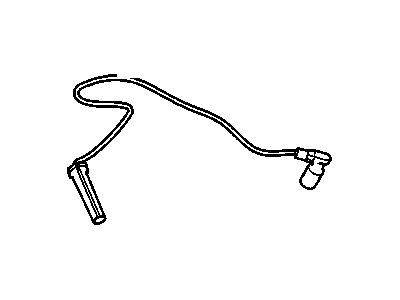 2009 Chevrolet Equinox Spark Plug Wires - 19351585