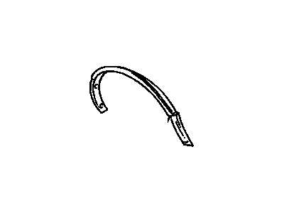 GM 20503572 Molding Kit,Rear Quarter